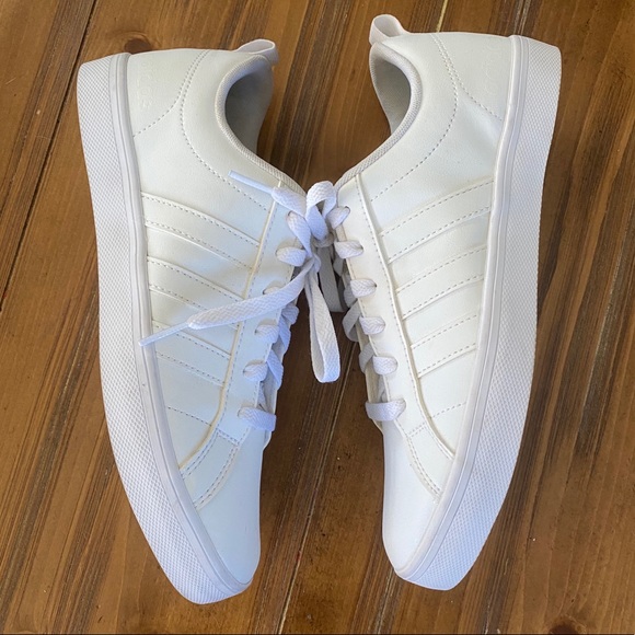 ADIDAS Women’s Neo VS Pace All White Sneaker 8 - Picture 2 of 6